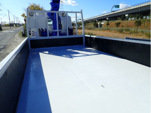 床 鉄 工具箱 架装　塗装