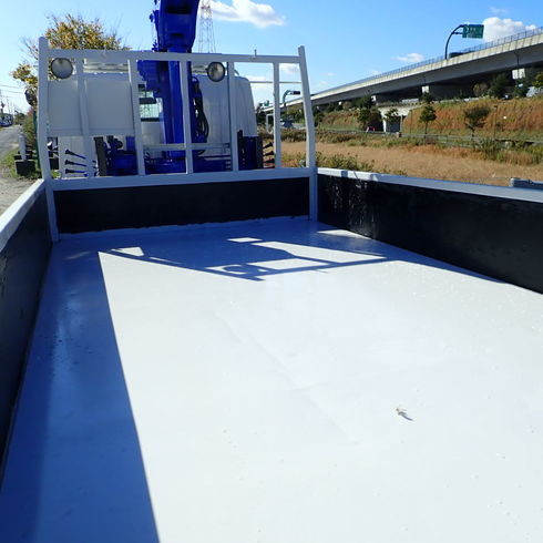 床 鉄 工具箱 架装　塗装