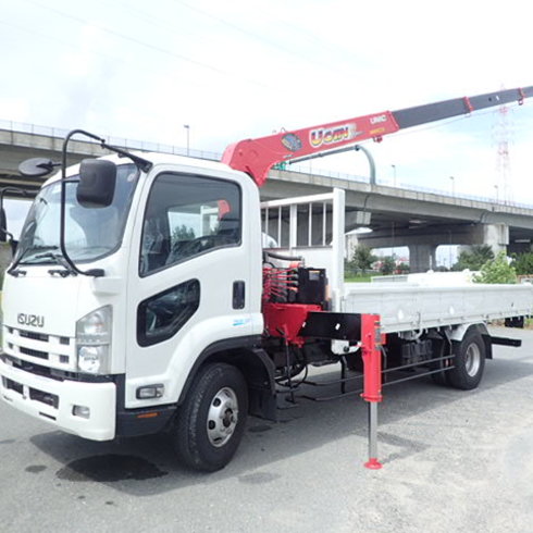 イスズ　フォワード　クレーン　ラジコン　4段