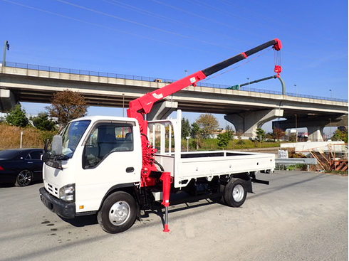 イスズエルフ　クレーン 中古